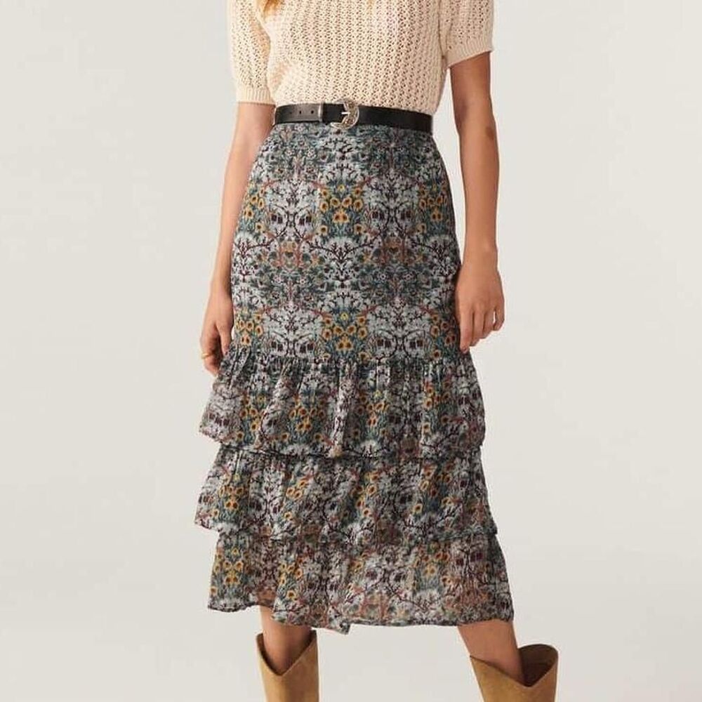 Ba-sh Women's multi Skirt